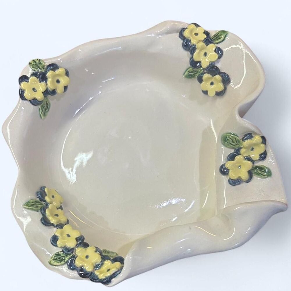 Handmade Sculped Clay Trinket Dish